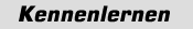 Kennenlernen